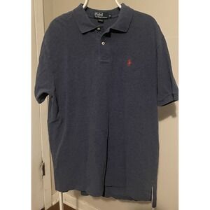 Ralph Lauren Men's Polo Shirt Red  Pony Logo Size XLg